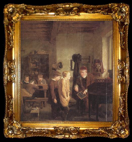 framed  Willam mulready,R.A. Idle Boys (mk37), ta009-2